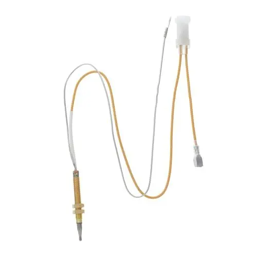 Produktbild: Zerodeko Thermoelementsensor Für Gasherde Robust Für Täglichen Gebrauch Passend Als Ersatz Für Herdteile Mit Kabel Und Stift Für Innenbereich Und Haushalt