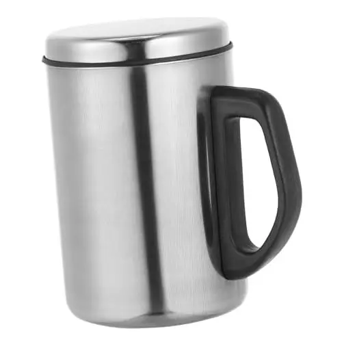 Produktbild: Zerodeko Thermosbecher Isolierbecher Thermoskanne Vakuumbehälter Becher aus Metall wasserflasche Wärmflasche Thermosflasche Wasser-Thermoflasche heißes Wasser Tasse Mann