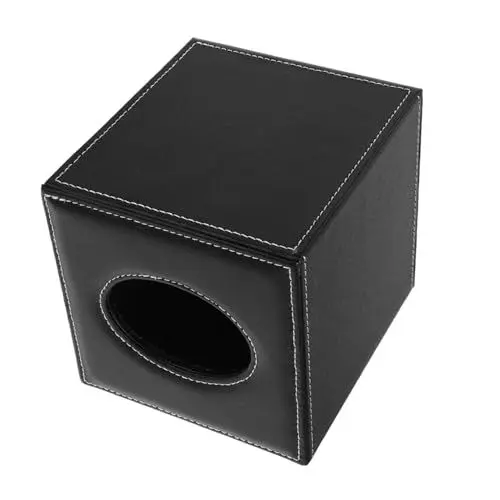 Produktbild: Zerodeko Tissue-Box Tischtuchhalter Desktop- Papierhandtuchhalterung Tischdekoration Spender Für Papierhandtücher Übersichtlicher Badezimmer-Organizer Quadrat Papierrolle