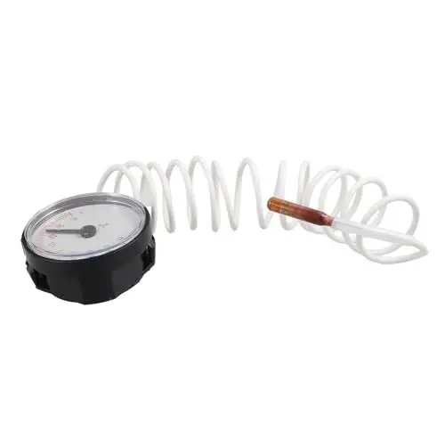 Produktbild: Zerodeko Wasserthermometer Temperatur Fieberthermometer für zu Hause Wandthermometer innen für Zimmer Monitor Innenthermometer Garage -Thermometer Gartenthermometer Eisen