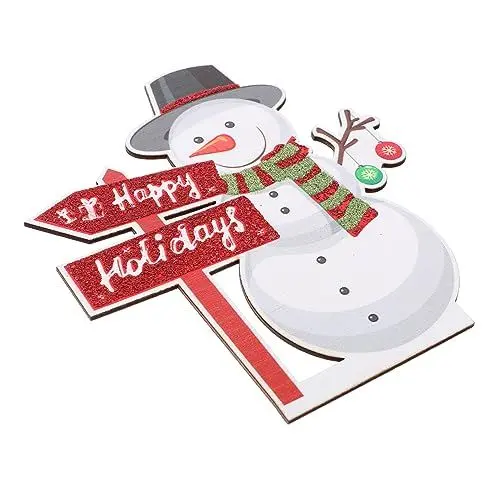 Produktbild: Zerodeko Weihnachtsschmuck Weihnachtskamin Weihnachtsmittelstücke Dekoration Weihnachtsschmuck Weihnachtsesstisch Weihnachtsdeko Weihnachtsbaum Tischdeko Holz