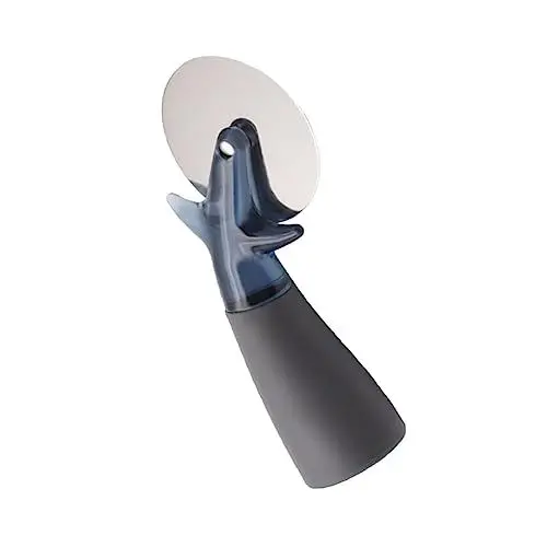 Produktbild: Zerodeko Pizzaschneider Praktischer Pizza Wheel Cutter Für Gleichmäßiges Schneiden Für Zuhause Und Bäckereien Rostfrei Und Langlebig Einfache Handhabung