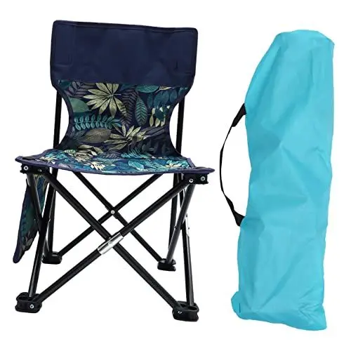 Produktbild: Zerodeko Outdoor Klapp Angeln Hocker Tragbare Camping Stuhl Lagerung Tasche Komfortable Rückenlehne