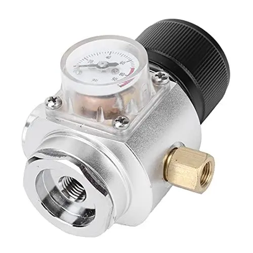 Produktbild: Zerodis 0-90PSI CO2-Regler 3/8in Edelstahl Mini CO2-Gasregler Soda-Wasser-Druckminderer für Homebrew