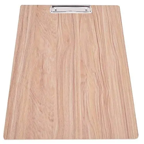 Produktbild: Zerodis 8K Klemmbrett aus Holz Skizzenblock Metall Clip Art Student 8K Holzskizzen Klemmbrett mit Metallclip