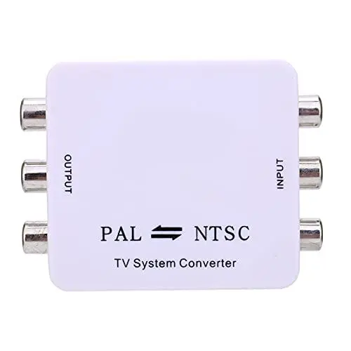 Produktbild: Zerodis Bidirektionaler -Konverter, PAL NTSC Bidirektionaler Konverter PAL NTSC Bidirektionaler Umschalter TV-System-Umschalter, Tragbares, Flexibles Plug-and-Play für zu Hause