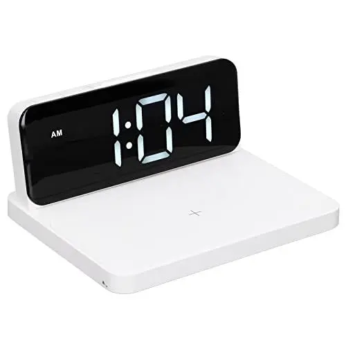 Produktbild: Zerodis Clock Wireless, Wecker Wireless Memory-Funktion für Zimmer für den Innenbereich für Zuhause