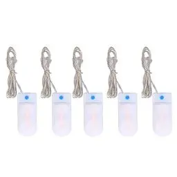 Produktbild: Puppenhaus Mini LED Lichter, 5 Stück Romantische Warmweiß Kleines Licht DIY Kinder Rollenspiel Spielzeug für Puppenhaus Dekoration