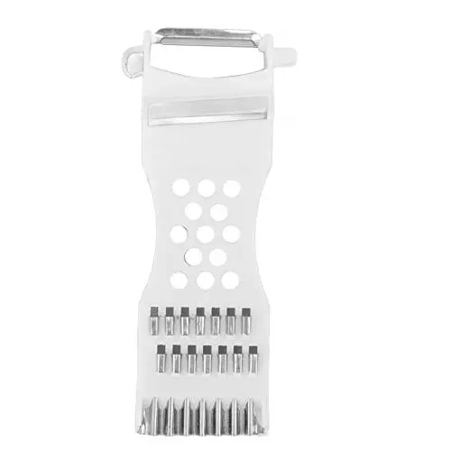 Produktbild: Zerodis Reiben, Schäler, Multifunktional, Praktisch, Haushalt, Küche, Werkzeug, Zwiebelreibe, Kunststoff, Karotten, Gemüsehacker, Gemüsereibe, Karottenmesser, Koreanische Karottenreibe, Gemüseküche