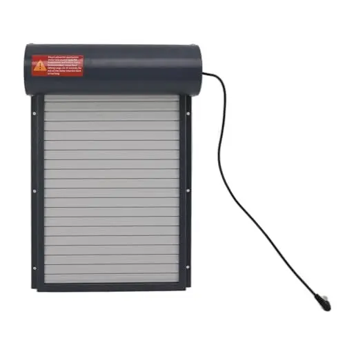 Produktbild: Solarbetriebener Automatischer Hühnerstall-Türöffner, Timer- und Lichtsensor-gesteuerte Hühnerstalltür mit Fernbedienung, Einfacher und Effizienter Zugang Zum Hühner- und