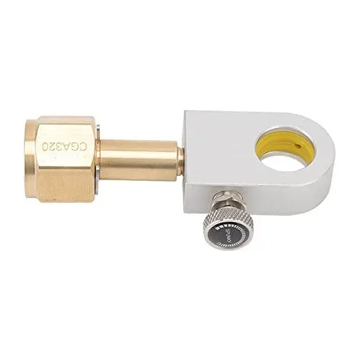 Produktbild: Zerodis Wassersprudler-Adapterbox, Schnellanschluss, Terra Adapater Duo Cga320 Art, Aufblasbares Ventil Mit Transferzylinder, Schnellverschluss, Schnellverschluss Für Kupfer,