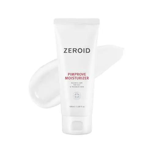 Produktbild: ZEROID Pimprove Feuchtigkeitscreme 100ml (3.38 fl oz), Mit Ceramiden & MLE-Technologie, Ausgleichspflege für fettige & unreine Haut, Stärkt die Hautbarriere, Professionelle Koreanische Hautpflege