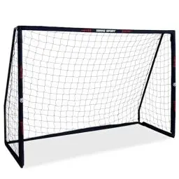 Produktbild: ZERRO Fussballtor Outdoor 240cm mit fußball Sportarten Fußballtor, für Erwachsene Kinder zum Spielen Trainieren im Garten 240x85x160cm