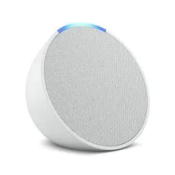 Produktbild: Zertifiziert und generalüberholt Echo Pop | Kompakter und smarter Bluetooth-Lautsprecher mit vollem Klang und Alexa | Weiß