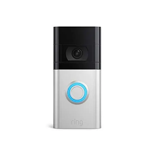 Produktbild: Zertifiziert und generalüberholt Ring Video-Türklingel 4 Akku (Video Doorbell 4)| HD-Video, Gegensprechfunktion, Pre-Roll-Videovorschau, akkubetrieben | Alexa-kompatibel