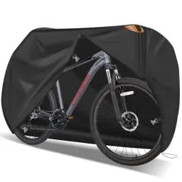 Produktbild: Zettum Fahrradabdeckung für 1 Fahrräder - Stationäre Fahrradgarage für die Aufbewahrung im Freien Wasserdichtes Outdoor & Heavy Duty, 600D PU Beschichtung Fahrrad Regenschutz für 1 Fahrräder