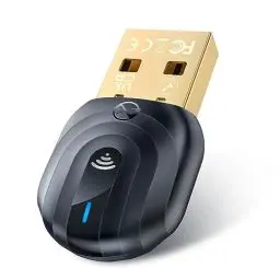 Produktbild: ZEXMTE USB Bluetooth Adapter für PC mit FPC Antenne, Langstrecken Bluetooth Dongle kann 50M stabiles Signal, Mini Bluetooth Stick Empfänger für Desktop-Laptop, Windows 11/10 Plug & Play