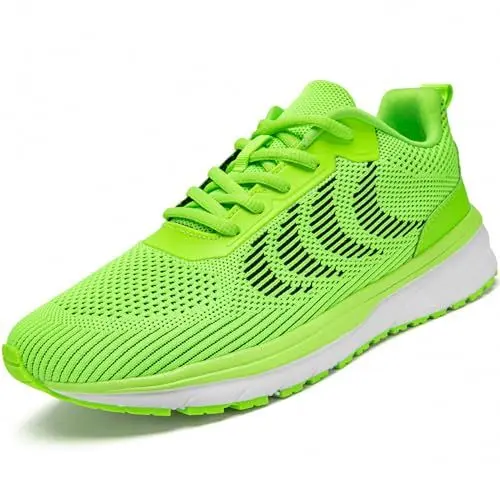 Produktbild: ZGPWZWL Schuhe Herren Laufschuhe Running Shoes Turnschuhe Sportschuhe leichte Sneaker Sportschuhe Fitnessschuhe Joggingschuhe Freizeitschuhe,Grün,EU39