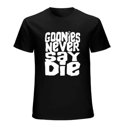 Produktbild: zhanxiangzhi Goonies Never Say Die 80S Cult Kids Movie Tshirt Black M
