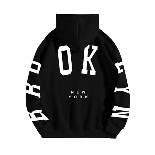 Produktbild: ZHENDEGL Oversize Hoodie Herren Oversized Hoodie Sweatjacke Stussy Hoodie Winterpullover Herren Hoodie Teenager Mädchen Herren Sweatshirt Hoodie Sweatshirt Jacke Herren Hoodie Mit Reißverschluss