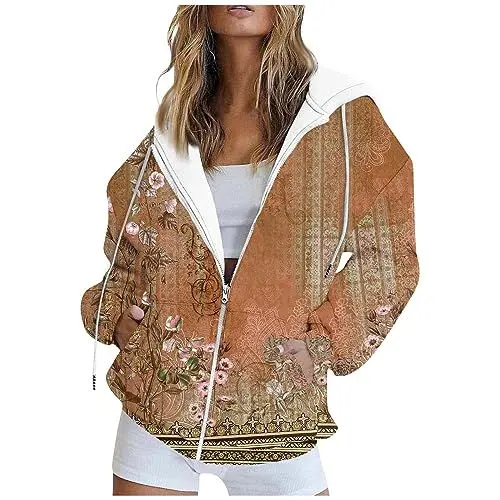 Produktbild: ZHENDEGL Sommermantel Damen Leicht Damen Softshellmantel Coat Regenmantel Lang Damen Fleecemantel Damen Neonail Top Coat Damen Mantel Mantel Cardigan Women's Coats Strickmantel Mit Kapuze Damen