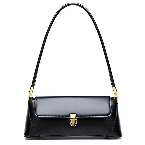 Produktbild: zhongningyifeng Kleine Clutch Umhängetasche für Damen Leder Mini Tote Handtasche Geldbörse mit Schnallenverschluss