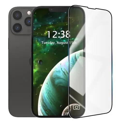 Produktbild: ZHOUDSAEIFD Schutzfolie für OnePlus Nord CE4 Lite 5G/Realme 12 4G,1 Stück Ultra-HD Klare Displayschutzfolie aus Gehärtetem Glas mit Schwarzem Rand, 9H Härte, Bruchsicher,Panzerglas Schutzfolie
