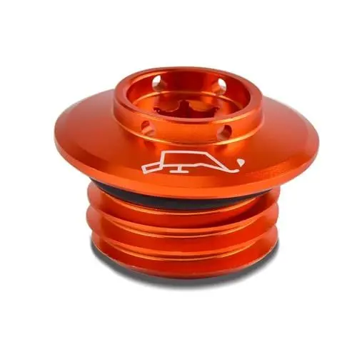 Produktbild: ZHSBAG Motoröl-Einfülldeckel für KTM 690 790 950 990 1290 Duke Super Duke Superduke R GT 2004-2022 Motorrad, Aluminium, Orange