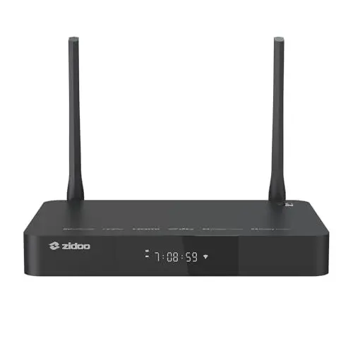 Produktbild: zidoo Z9X 8K - 8K HDR Media Player, Android 11 OS, Amlogic S928X-K Prozessor 6G + 64G, VPU Video Engine & VS10 Image Engine, 4K Ultra HD Blu-ray, BDMV/ISO, für Video- und Audiowiedergabe
