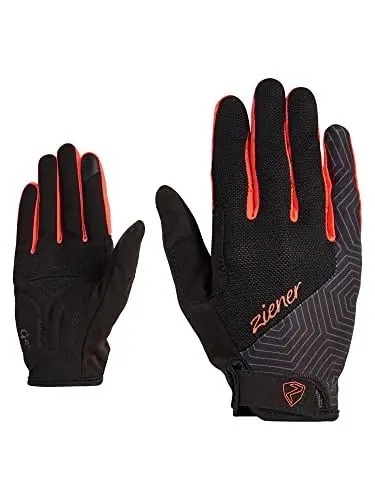 Produktbild: Ziener Damen CEDA Fahrrad/Mountainbike/Radsport-Handschuhe | Langfinger mit Touchfunktion - atmungsaktiv,dämpfend, Signal Peach, 6,5