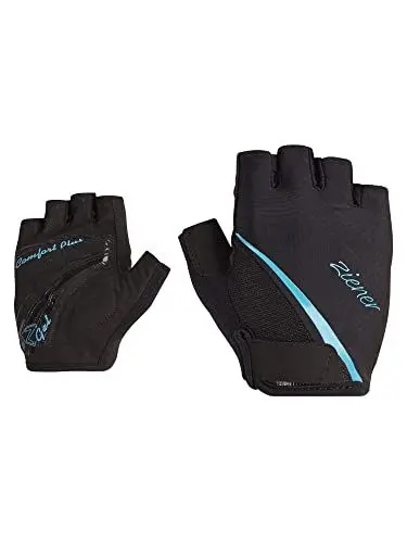 Produktbild: Ziener Damen Carda Fahrrad/Mountainbike/Radsport-Handschuhe | Kurzfinger - atmungsaktiv,dämpfend, Aquamarine, 8,5