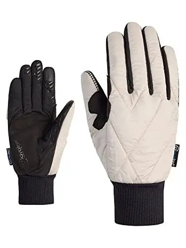 Produktbild: Ziener Damen DAGGI Fahrradhandschuhe, Winter | Wolle, gepolstert, Langfinger, Wolle, Silver beige, 6,5