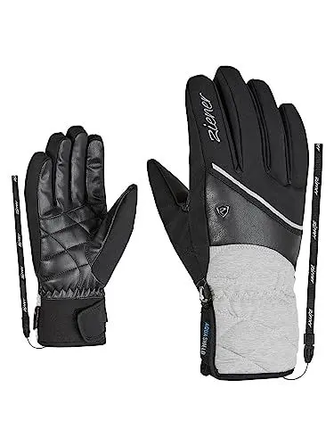 Produktbild: Ziener Damen KAIKA AS Ski-Handschuhe/Wintersport | Wasserdicht, Atmungsaktiv, Light Melange, 6