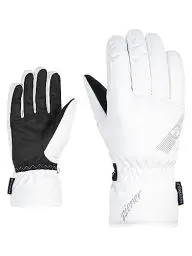 Produktbild: Ziener Damen KORENA Ski-Handschuhe/Wintersport | wasserdicht, atmungsaktiv, White, 8