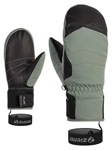 Produktbild: Ziener Damen Kalea Ski-Fäustling/Wintersport | wasserdicht extra warm Wolle, green mud, 7,5