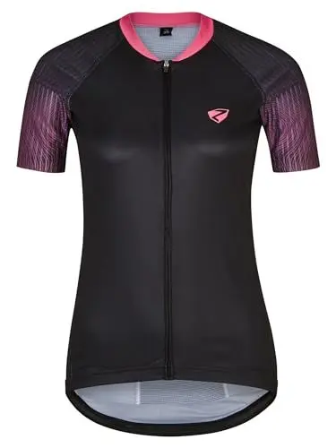Produktbild: Ziener Damen NAIALA Fahrradtrikot/Radtrikot - Mountainbike|Rennrad - atmungsaktiv,schnelltrocknend,elastisch,Kurzarm, Black, 36