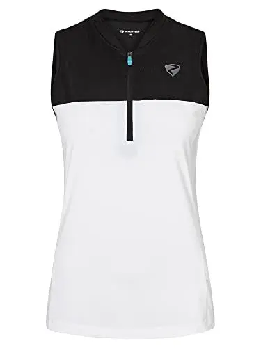 Produktbild: Ziener Damen NALERI Fahrradtrikot/Radtrikot - Mountainbike|Rennrad - atmungsaktiv,schnelltrocknend,elastisch,ärmellos, White, 42