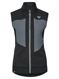 Produktbild: Ziener Damen NIYA Softshell- / Hybrid-Jacke Skitour | atmungsaktiv, winddicht, Primaloft, black.ombre, 36