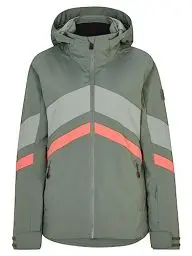 Produktbild: Ziener Damen TELIA Ski-Jacke/Winter-Jacke | warm, atmungsaktiv, wasserdicht, green mud, 40
