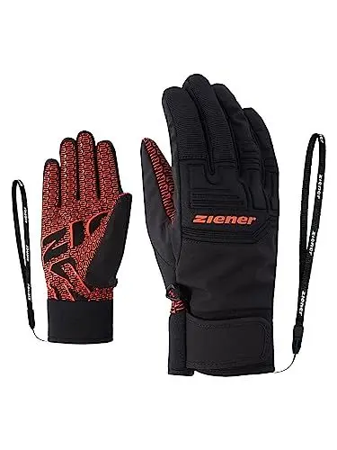 Produktbild: Ziener Erwachsene Ski-Handschuhe/Wintersport Wasserdicht Atmungsaktiv GARIM AS, orange spice, 9,5