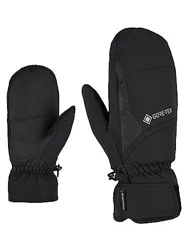 Produktbild: Ziener Garwel GTX Mitten Glove Alpine Ski-Handschuhe/Wintersport | Wasserdicht, Atmungsaktiv, Black, 9.5