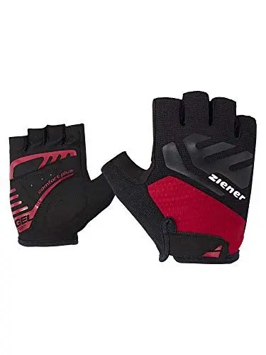 Produktbild: Ziener Herren CAECILIUS Fahrrad-, Mountainbike-, Radsport-Handschuhe | Kurzfinger - atmungsaktiv/dämpfend/rutschfest, red pop, 6,5