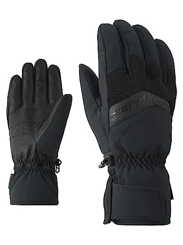 Produktbild: Ziener Herren GABINO Ski-Handschuhe/Wintersport | Warm, Atmungsaktiv, Schwarz , 7.5, 1 Paar