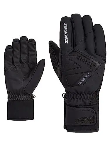 Produktbild: Ziener Herren GATIS Ski-Handschuhe/Wintersport | wasserdicht atmungsaktiv, black, 10,5