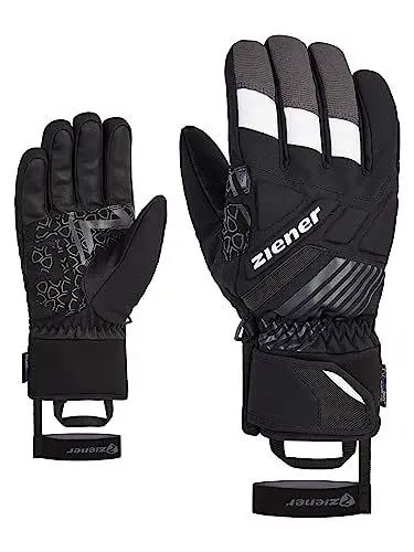 Produktbild: Ziener Herren GENRIX Ski-Handschuhe/Wintersport | wasserdicht, Alpine Wool, Black, 7.5