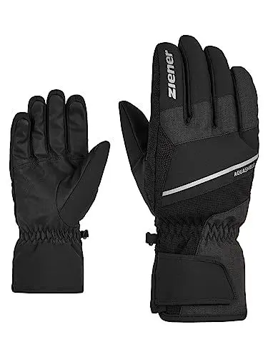 Produktbild: Ziener Herren GEZIM Ski-Handschuhe/Wintersport | wasserdicht atmungsaktiv, black tec, 8