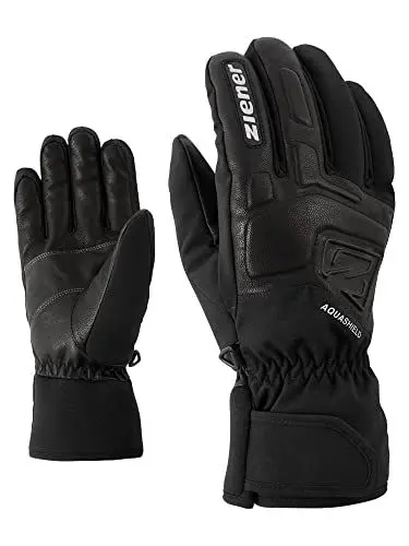 Produktbild: Ziener Herren GLYXUS Ski-Handschuhe/Wintersport | wasserdicht atmungsaktiv, black, 10