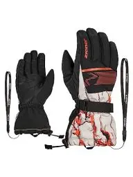 Produktbild: Ziener Herren Gentian Ski-Handschuhe/Wintersport | wasserdicht, Lange Stulpe, Cliff Print, 8