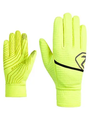 Produktbild: Ziener Herren Ivano Touch Freizeit- / Funktions- / Outdoor-Handschuhe | Touch, Überzieh-Fäustling, Poison Yellow, 6,5