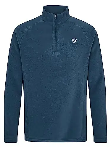 Produktbild: Ziener Herren Jomar Skipullover Skirolli Funktions-Shirt | Langarm atmungsaktiv Fleece warm, hale navy, 50
